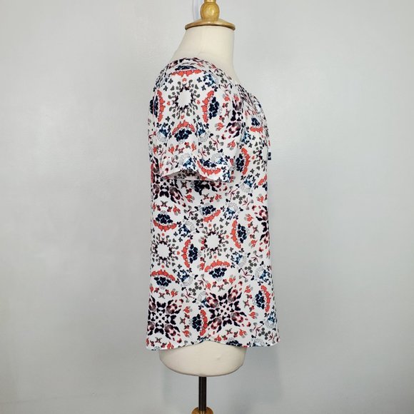 a.n.a Short Raglan Sleeve Lightweight Pullover Top Size LP - Picture 6 of 14